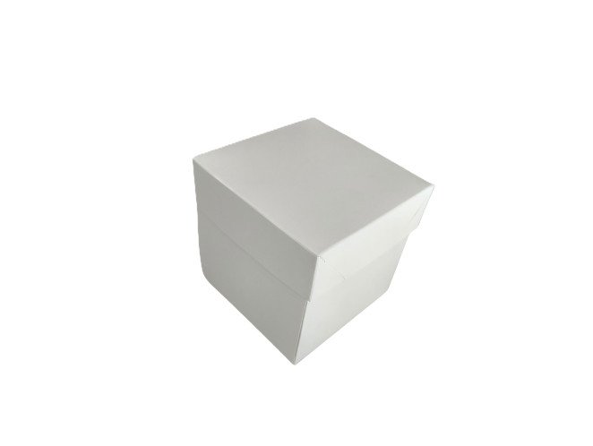 Caixa para Panetone 250gr 12x12x12 BRANCO Com 10