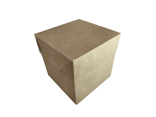 Caixa para Panetone 250gr 12x12x12 KRAFT Com 10