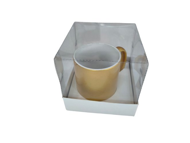 Caixa para Caneca 12x12x12 BRANCO Com Berço Corpo PET Com 10 Caixa para Caneca 12x12x12 BRANCO Com Berço Corpo PET Com 10
