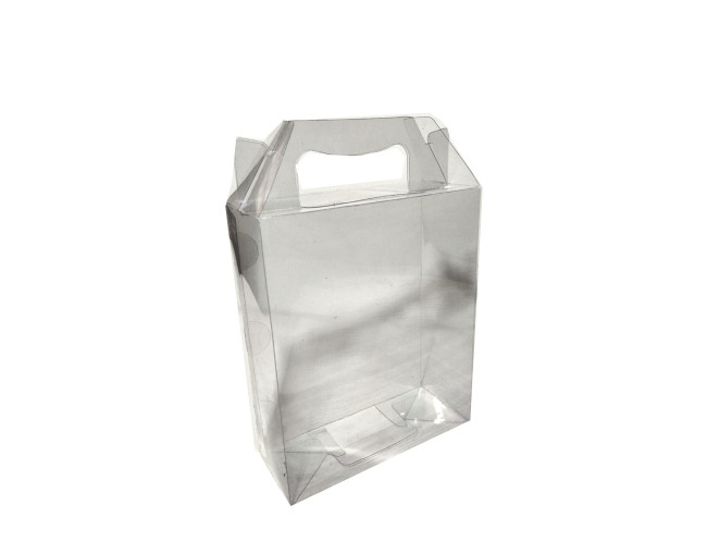 Caixa Maleta Transparente15x6x18 Com 10