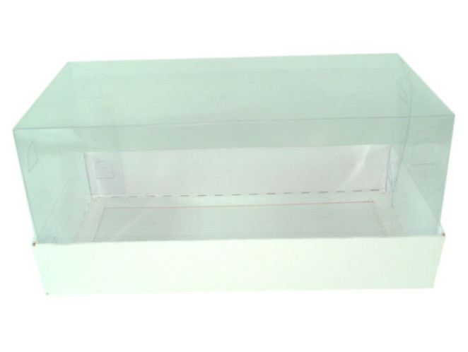 Caixa para Presente 17x8,5x8 BRANCO Corpo PET Com 10