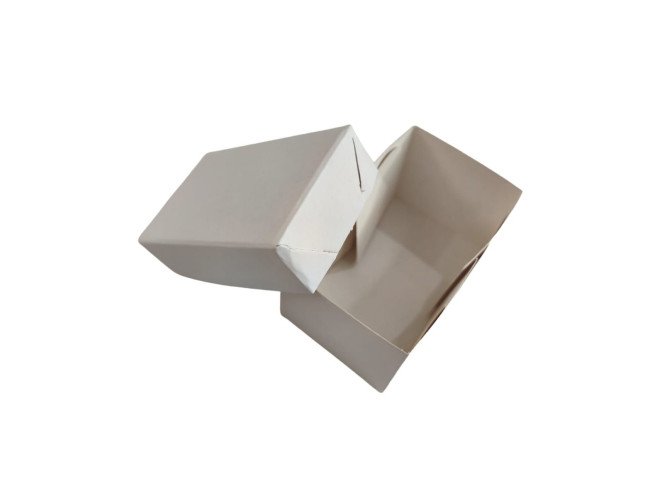 Caixa para 02 Doces 7,5x4,5x4 BRANCO Com 10