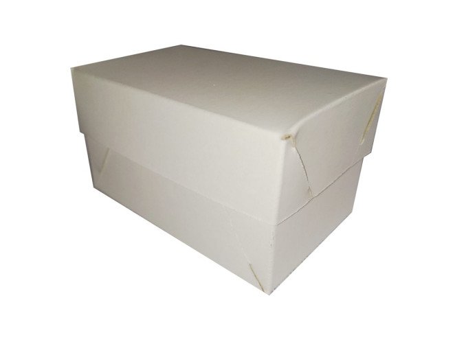 Caixa para 02 Doces 7,5x4,5x4 BRANCO Com 10 Caixa para 02 Doces 7,5x4,5x4 BRANCO Com 10