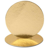 Base para Bolo Disco Laminado Redondo 19cm Ultrafest Com 10