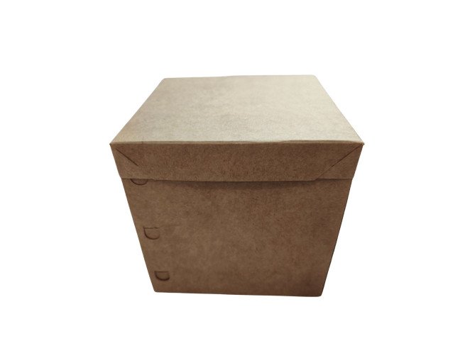 Caixa para Panetone Mini Bolo 500gr 15x15x18 KRAFT Com 10