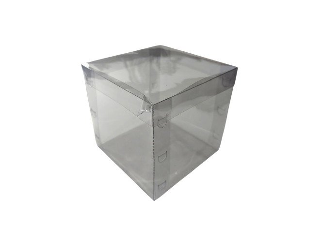 Caixa para Panetone 750 a 1Kg Transparente 17x17x20 com 05