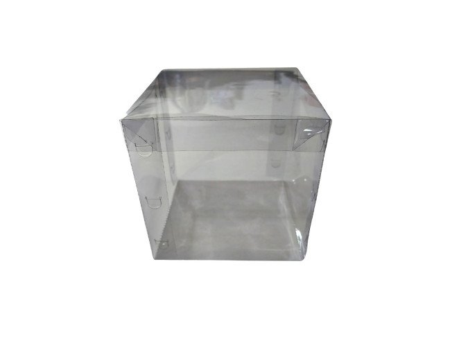 Caixa para Panetone 500gr Transparente 15x15x18 Com 05