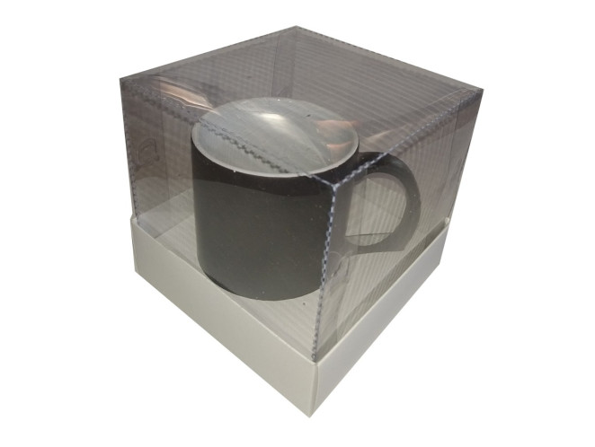 Caixa para Caneca 12x12x12 BRANCO Com Berço Corpo PET Com 10