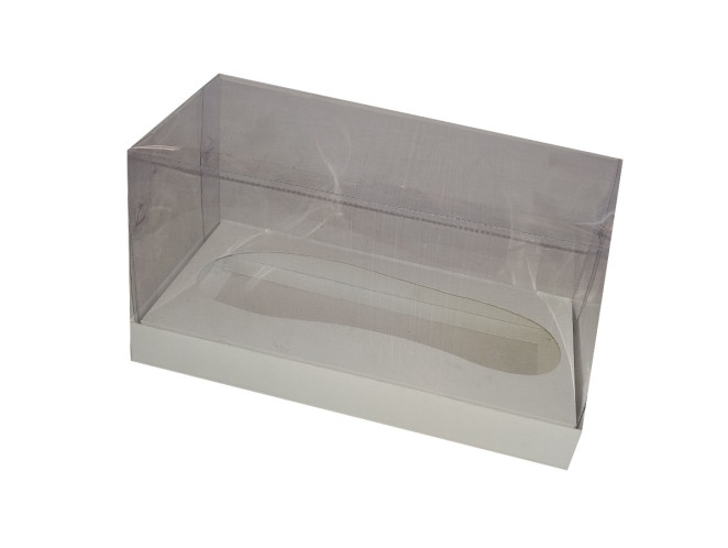 Caixa para Chuteira de Chocolate 21x9,6x11,5 BRANCO Corpo PET Com 10