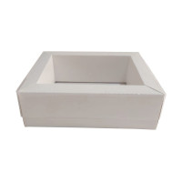 Caixa Moldura 14,5x11x4,5 BRANCO Tampa PET Com 10