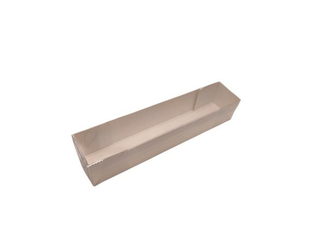 Caixa para Botão de Rosa 32X6X6 BRANCO Tampa PET Com 10