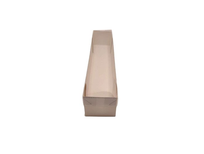 Caixa para Botão de Rosa 32X6X6 BRANCO Tampa PET Com 10