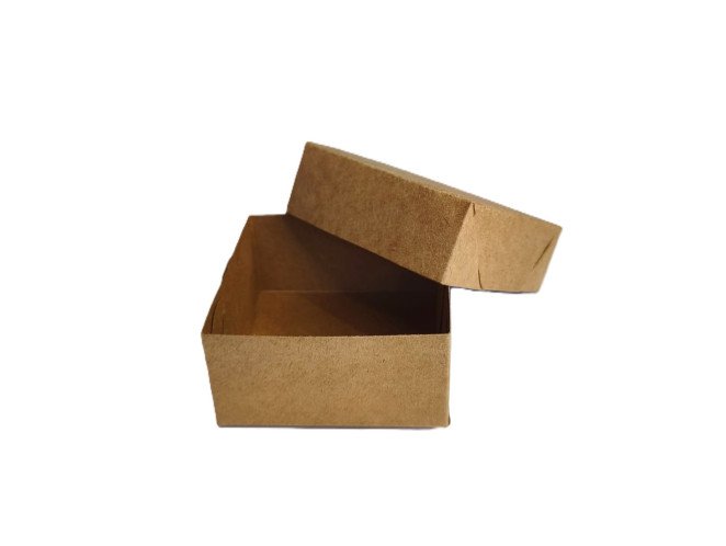 Caixa para Bem Casado 8x8x4 KRAFT Com 10