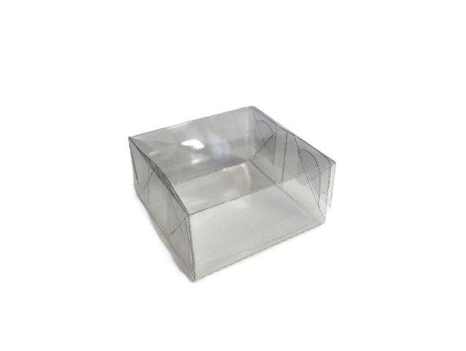 Caixinha Transparente 8x8x4 Com 10 Caixinha Transparente 8x8x4 Com 10