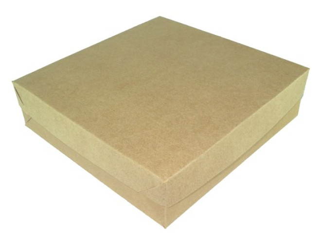 Caixa para Presente 21x21x4 KRAFT Com 10