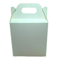 Caixa Maleta para Delivery 20x10x21 BRANCO Com 10