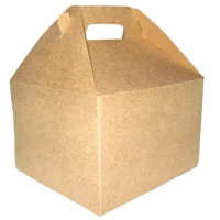 Caixa Maleta para Lanche 15x14x10 KRAFT Com 10