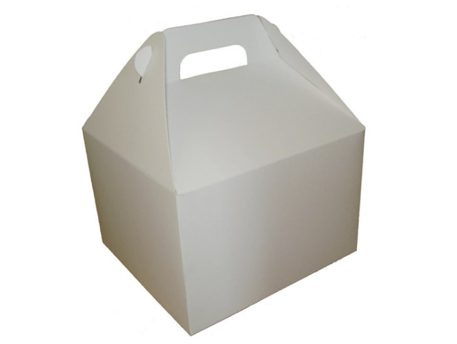 Caixa Maleta para Lanche 15x14x10 BRANCO Com 10