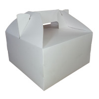 Maleta para Lanches 18x18x10 BRANCO com 10