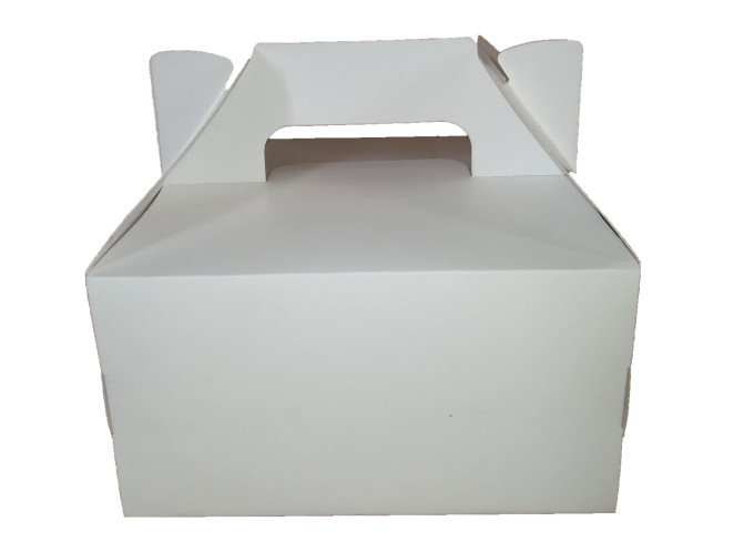 Maleta para Lanches 18x9,5x8,5 BRANCO com 10