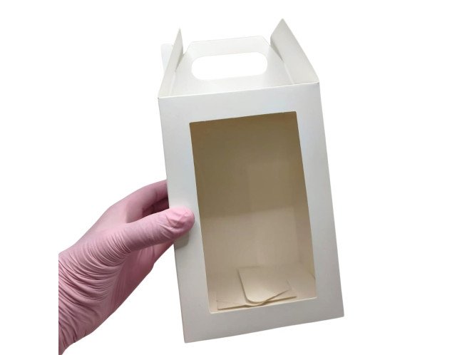 Caixa Maleta com Abertura Frontal 12x12x22 BRANCO Com 10