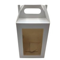 Caixa Maleta com Abertura Frontal 12x12x22 BRANCO Com 10