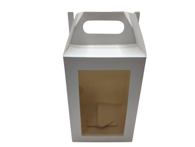 Caixa Maleta com Abertura Frontal 12x12x22 BRANCO Com 10