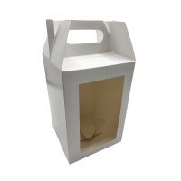 Caixa Maleta com Abertura Frontal 12x12x18 BRANCO Com 10