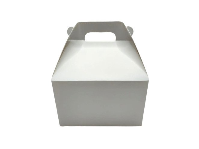 Caixa Maleta para Lanche 15x14x10 BRANCO Com 10