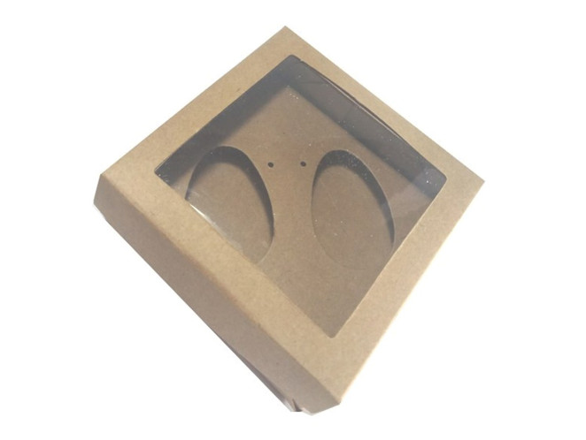 Caixa para Ovo de Colher 2x50gr 11,5x11,5x4,5 KRAFT Com 10