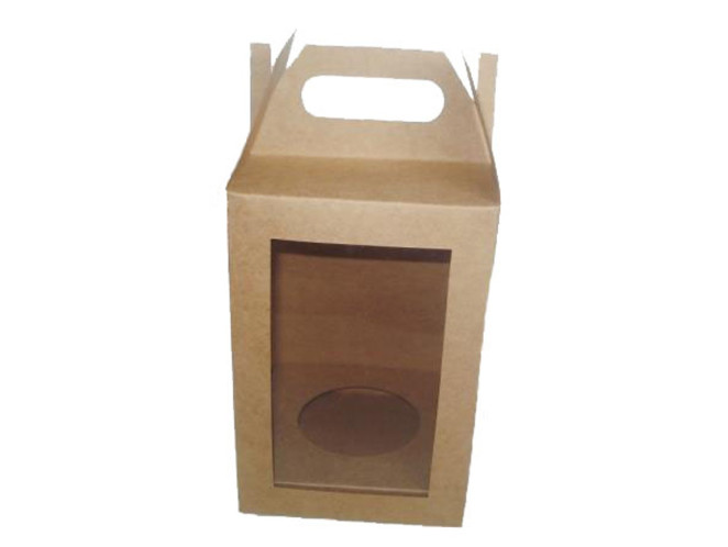 Caixa para Ovo de Páscoa 150gr Maleta com Berço 10x10x13 KRAFT Com 10
