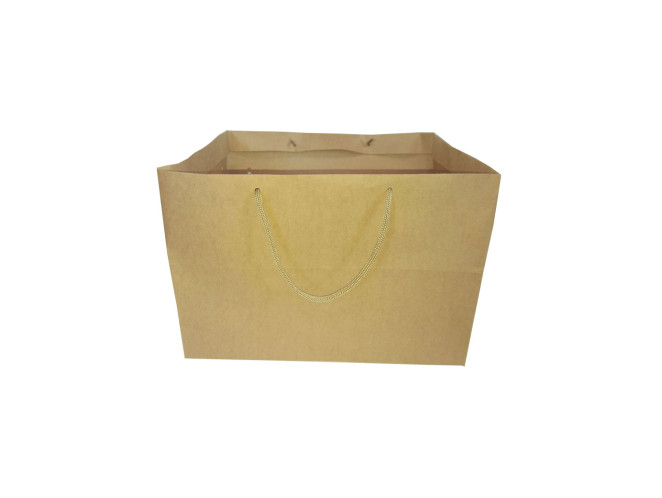 Sacola de Papel Kraft 32x24x22 Com 10