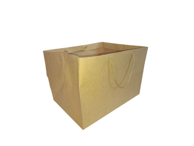 Sacola de Papel Kraft 32x24x22 Com 10