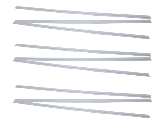 Fecho Prático Aramado Branco 11cm Com 100 