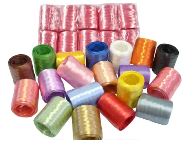 Fitilho Colorido para Embalagens 4mmx50m - 01 Rolo