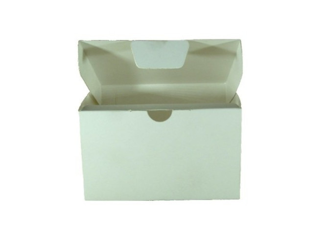 Caixa para Sapato de Bebê 11x11x7 BRANCO Com 10