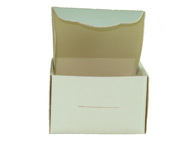 Caixa para Brownie e Bem Casado 6x6x4 BRANCO Com 10