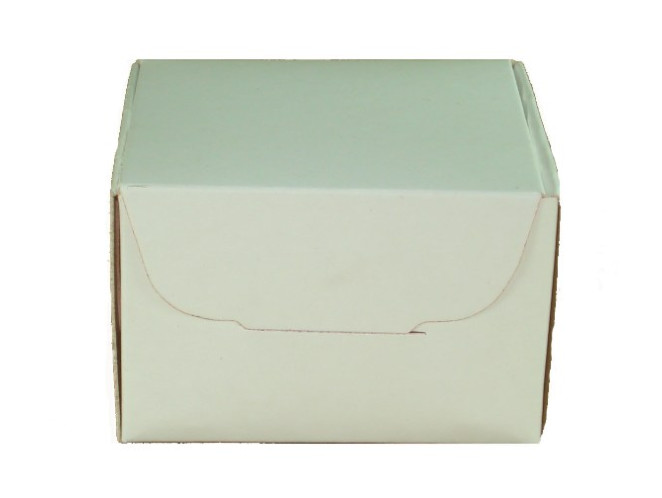 Caixa para Brownie e Bem Casado 6x6x4 BRANCO Com 10