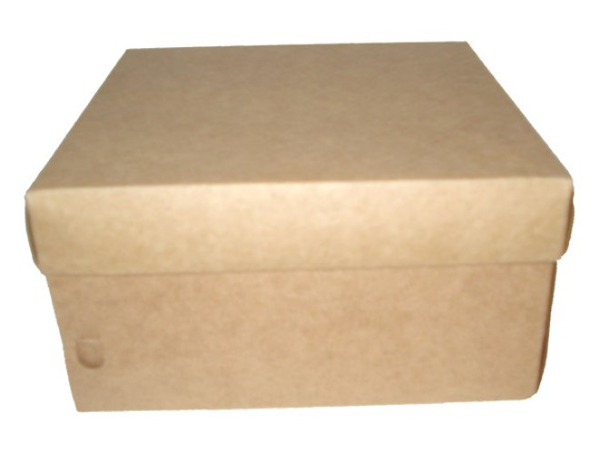Caixa para Presente 17x17x12 KRAFT Com 10