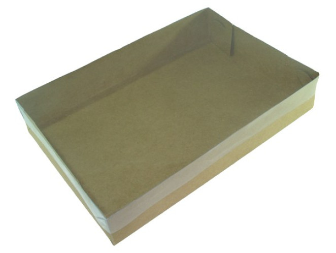 Caixa para Presente 21x13x5 KRAFT Tampa PET Com 10