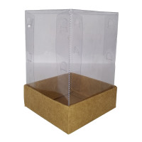 Caixa 8x8x12 KRAFT Corpo PET Com 10