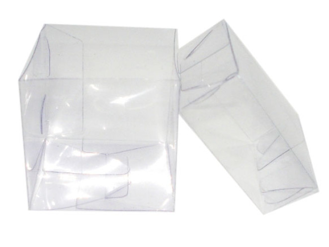 Caixa Transparente para Lembrancinha 5x5x5 Com 10