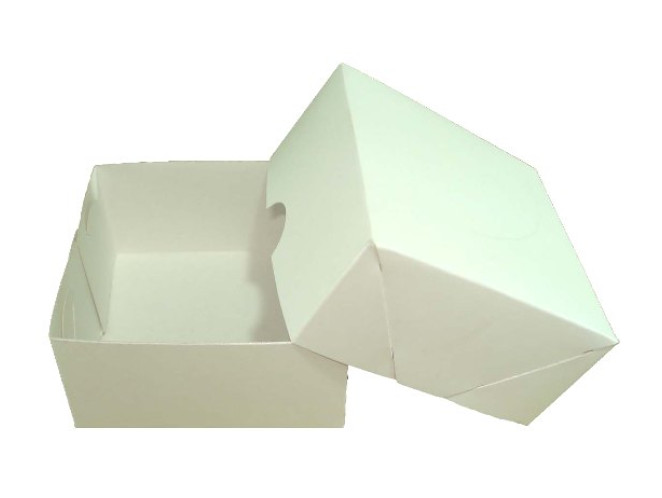 Caixa para Bem Casado 8x8x4 BRANCO Com 10