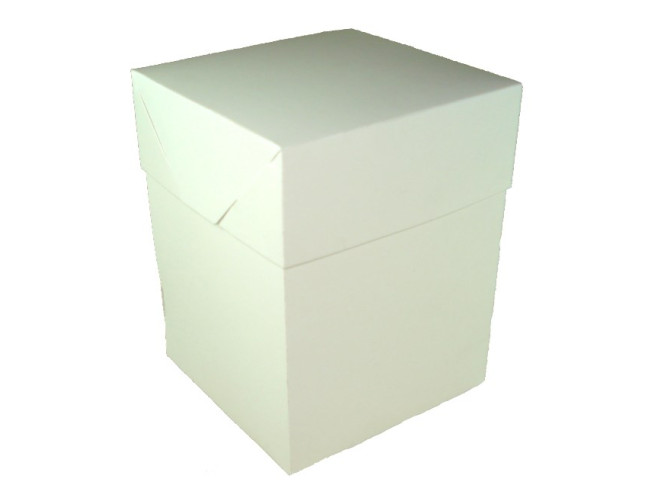 Caixa para Presente 10x10x16,6 BRANCO Com 10