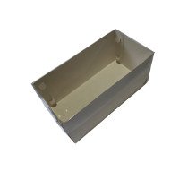 Caixa 21x9,6x11,5 BRANCO com Tampa PET Com 10