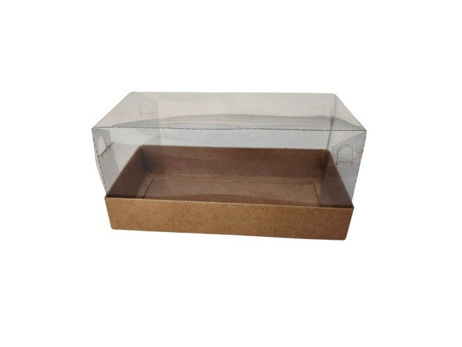 Caixa para Presente 21x9,6x11,5 KRAFT Corpo PET Com 10