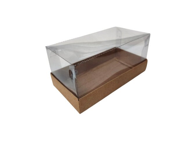 Caixa para Presente 21x9,6x11,5 KRAFT Corpo PET Com 10