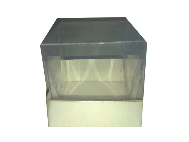 Caixa para Doce 5x5x5 BRANCO Corpo PET Com 10