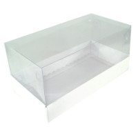 Caixa para Presente 17x8,5x8 BRANCO Corpo PET Com 10