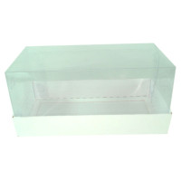 Caixa para Presente 12x6x6 BRANCO Corpo PET Com 10